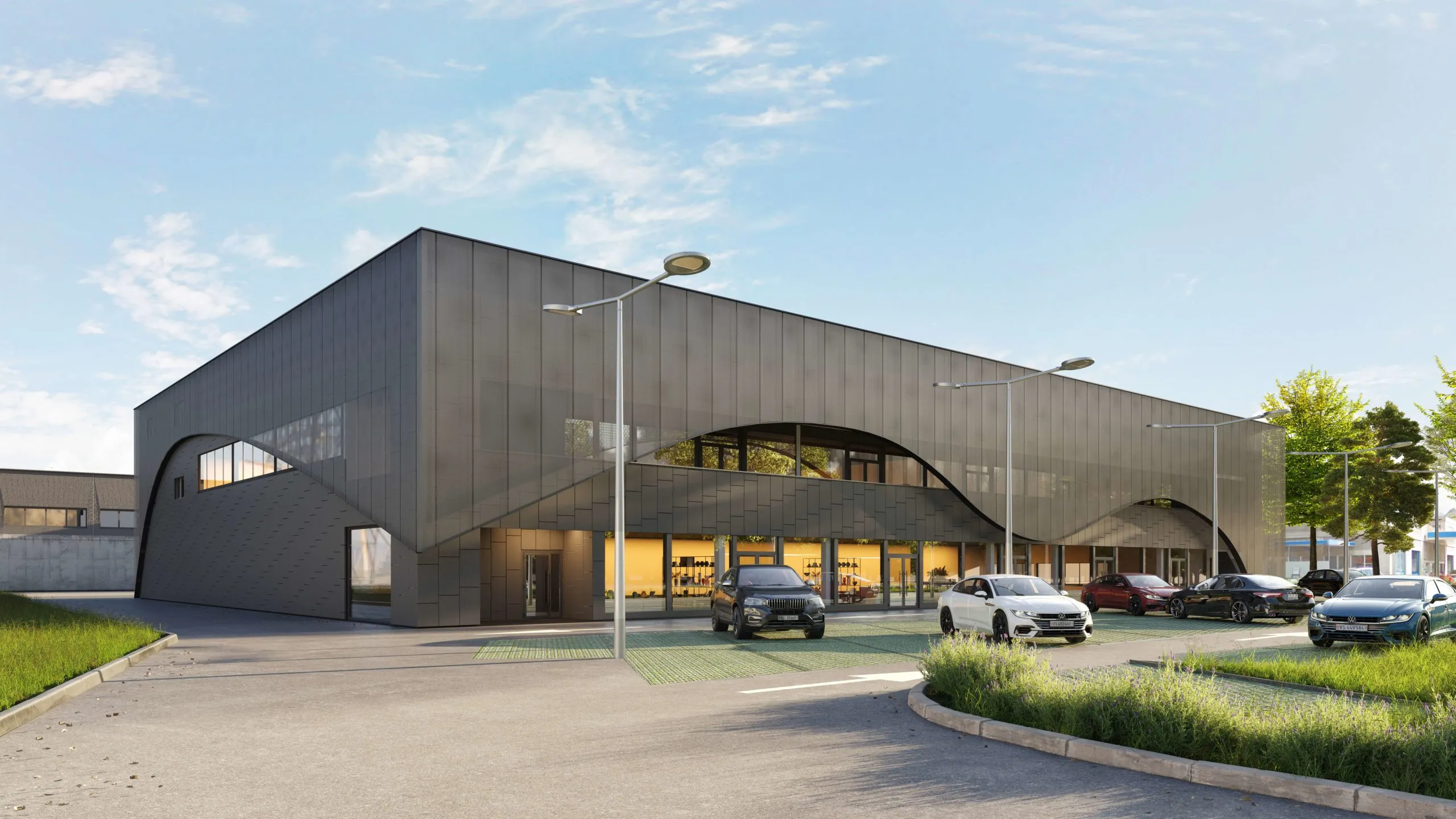 Halle Commercial – Conthey